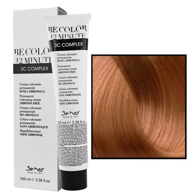 BE HAIR Be Color Farba do włosów bez amoniaku - 8.4 JASNY BLOND MIEDZIANY