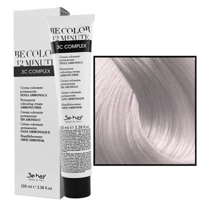BE HAIR Be Color Farba do włosów bez amoniaku - 9.8 BARDZO JASNY BLOND BEŻOWY