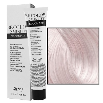 BE HAIR Be Color Farba do włosów bez amoniaku - 11.1 SUPER PLATYNOWY BLOND POPIELATY