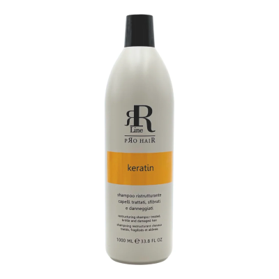 RR LINE Keratin Szampon odbudowujący z keratyną - 1000ml