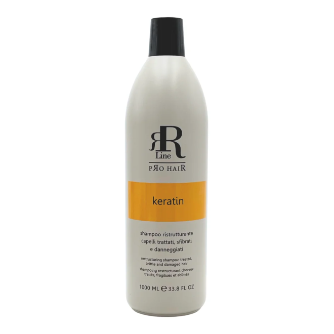 RR LINE Keratin Szampon odbudowujący z keratyną - 1000ml