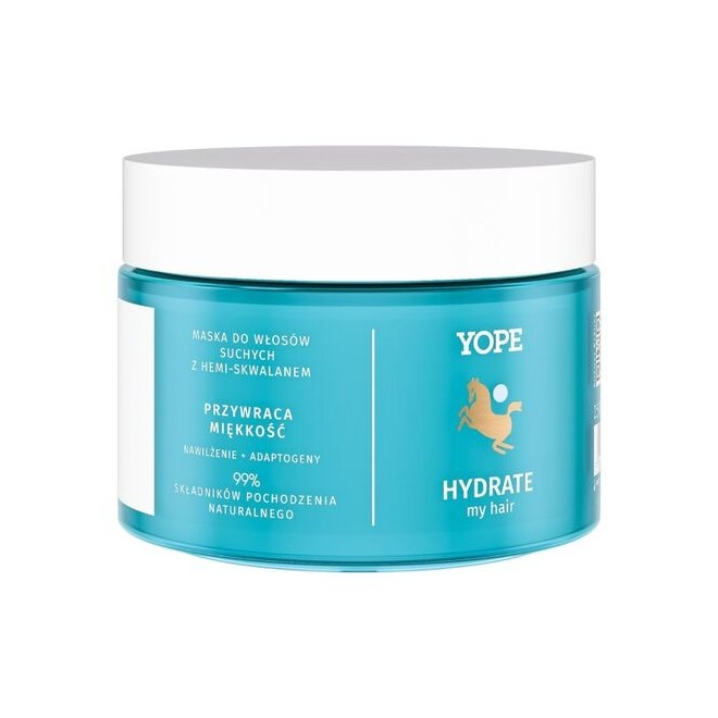 YOPE Hydrate my hair Nawilżająca maska do włosów - 250ml