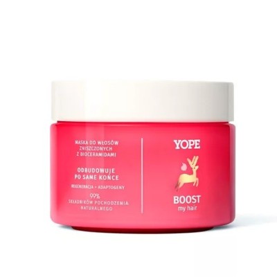 YOPE Boost my hair Maska do włosów zniszczonych - 250ml
