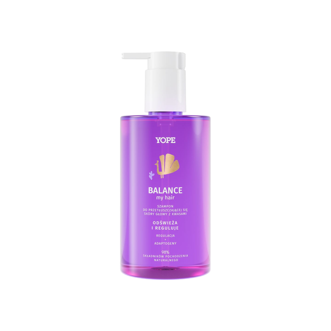 YOPE Balance my hair Szampon do włosów przetłuszczających się - 300ml