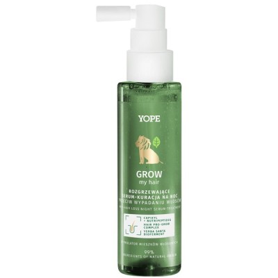 YOPE Grow my hair Rozgrzewające serum przeciw wypadaniu włosów - 110ml