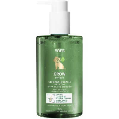 YOPE Grow my hair Szampon przeciw wypadaniu włosów - 300ml