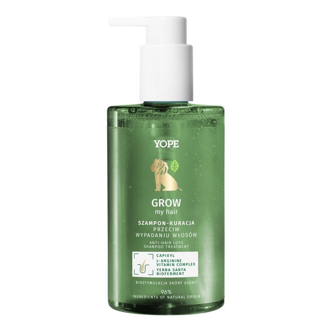 YOPE Grow my hair Szampon przeciw wypadaniu włosów - 300ml