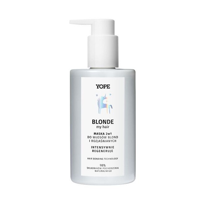 YOPE Blonde my hair Maska regenerująca do włosów blond - 300ml