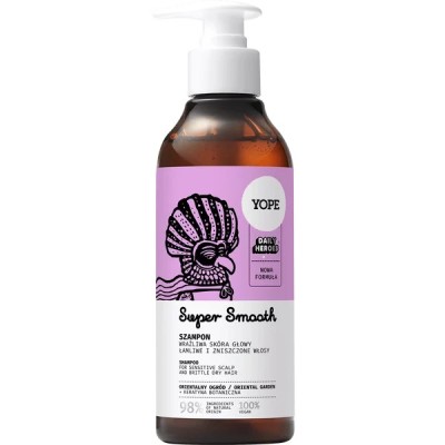 YOPE Super Smooth Szampon do włosów suchych Orientalny Ogród - 300ml