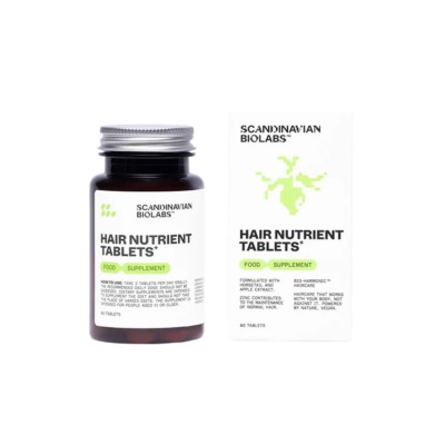 SCANDINAVIAN BIOLABS Hair Nutrient Suplementy odżywcze do włosów - 60 kapsułek