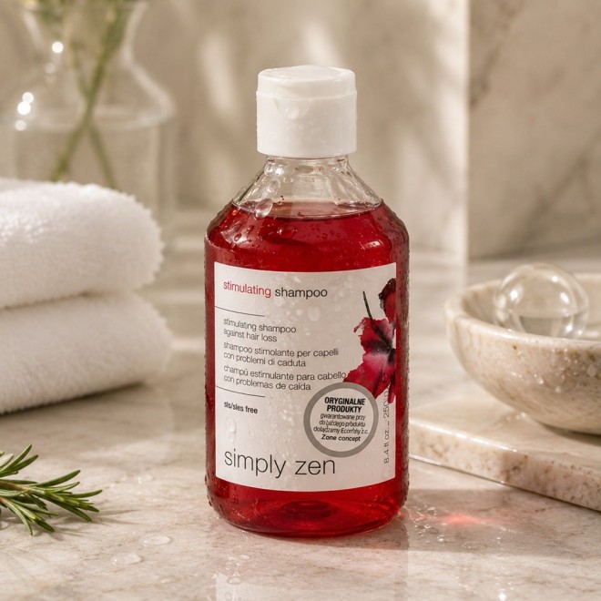SIMPLY ZEN Stimulating Szampon przeciw wypadaniu włosów oraz na porost włosów - 250ml