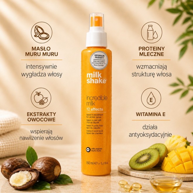 MILK SHAKE Incredible Milk Niesamowite mleczko regenerujące, bez spłukiwania - 150 ml