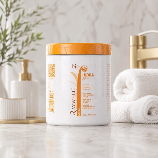 RAYWELL Bio Hidra Maska nawilżająca do włosów suchych - 1000 ml