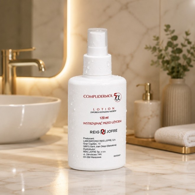 COMPLIDERMOL 5-ALFA Lotion przeciw łysieniu androgenowemu - 120ml
