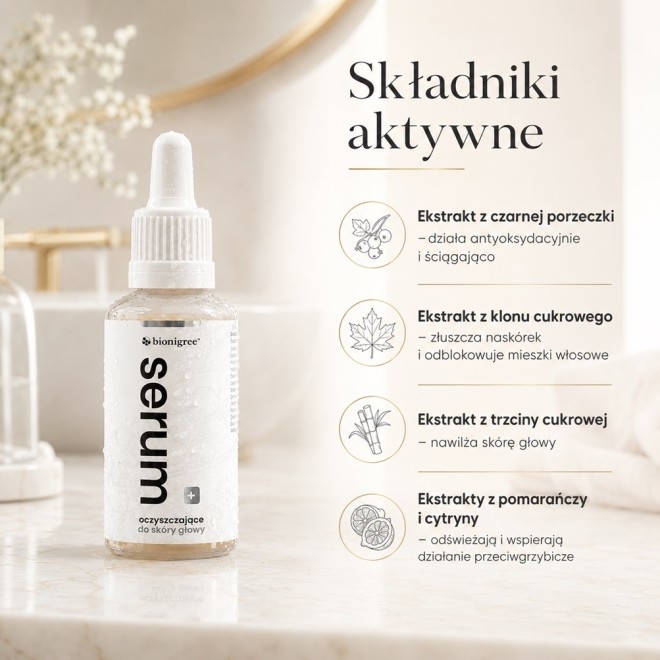 Serum oczyszczające do skóry głowy Bionigree ❤️