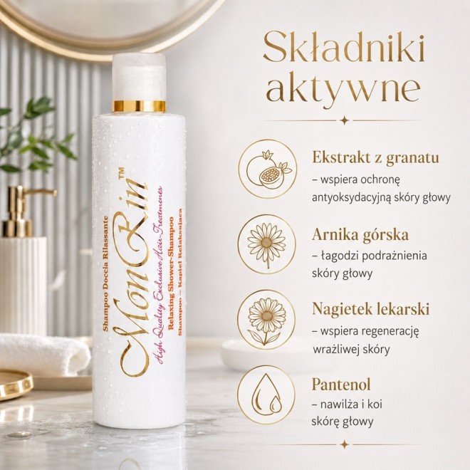 MONRIN Szampon - Kąpiel relaksująca - 250ml