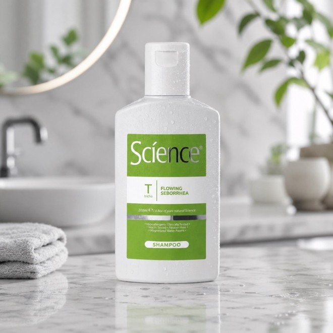 SCIENCE Szampon przeciw łojotokowi płynnemu - 200ml