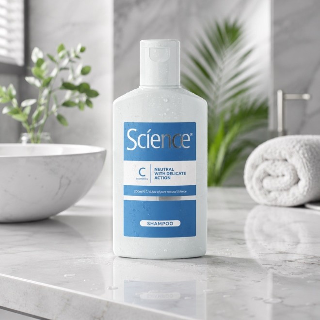 SCIENCE Delikatny szampon neutralny do codziennego stosowania - 200ml