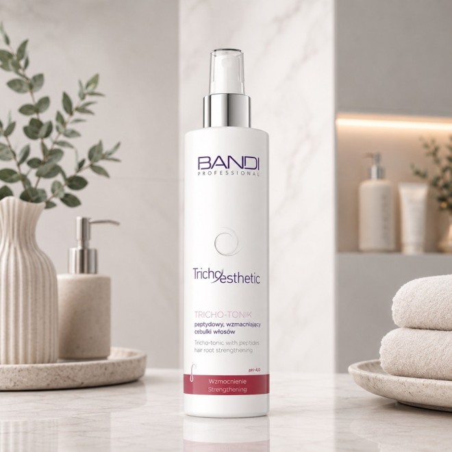 BANDI Tricho - Tonik peptydowy, wzmacniający cebulki włosów - 230 ml