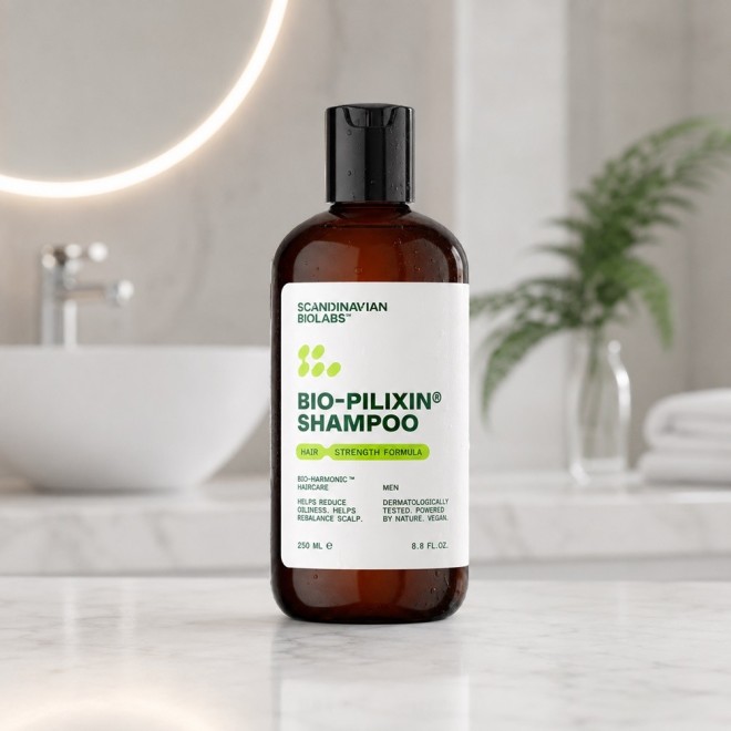 SCANDINAVIAN BIOLABS Szampon wzmacniający włosy dla mężczyzn - 250ml