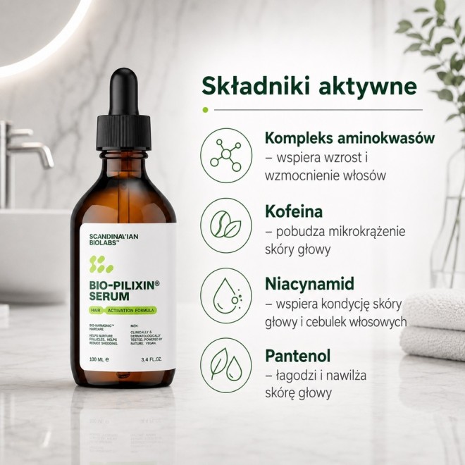 SCANDINAVIAN BIOLABS Serum na porost włosów dla mężczyzn - 100ml