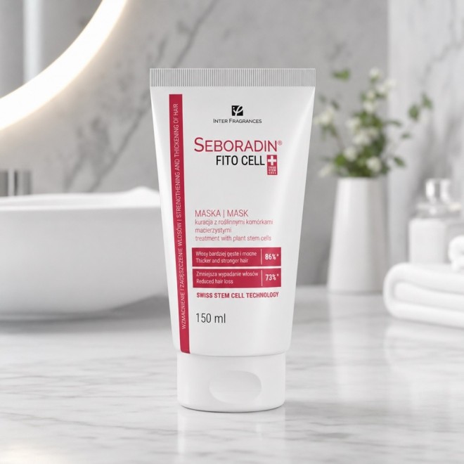SEBORADIN Fito Cell Maska stymulująca wzrost włosów z komórkami macierzystymi - 150ml