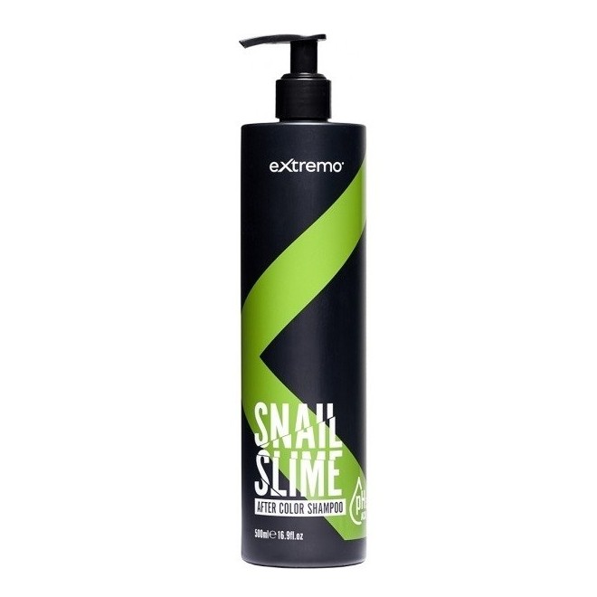 EXTREMO Snail Slime Szampon do włosów farbowanych ze śluzem ślimaka - 500 ml