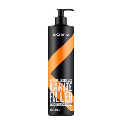 EXTREMO Karite Filler Szampon nawilżający z kwasem hialuronowym - 500 ml