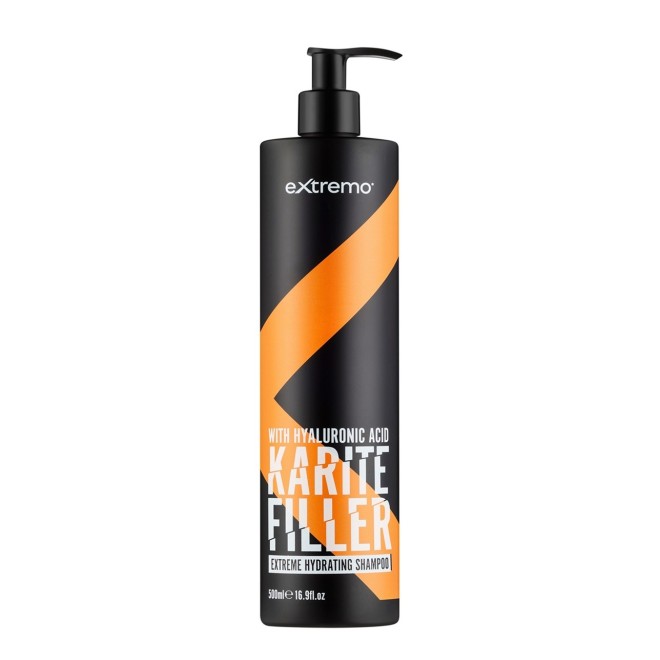 EXTREMO Karite Filler Szampon nawilżający z kwasem hialuronowym - 500 ml