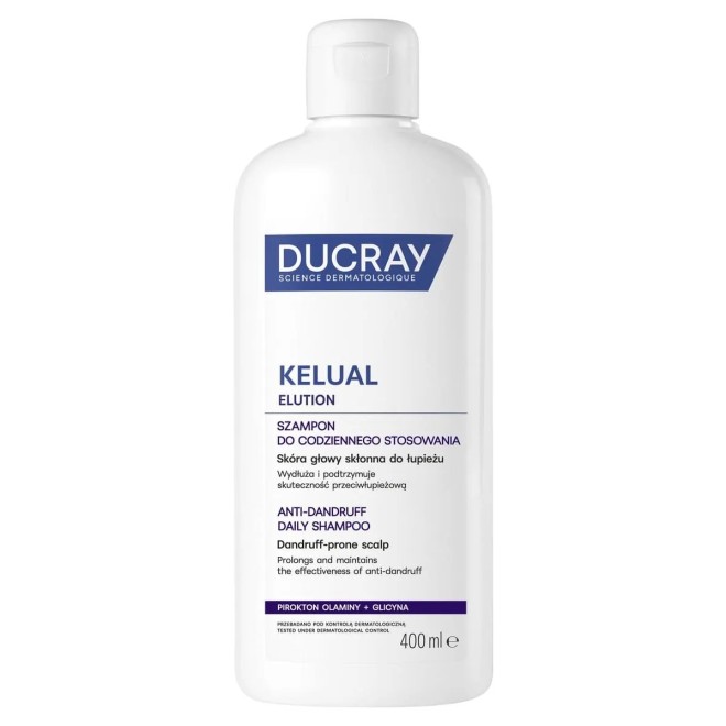 DUCRAY Elution Kelual Delikatny szampon do codziennego stosowania - 400ml