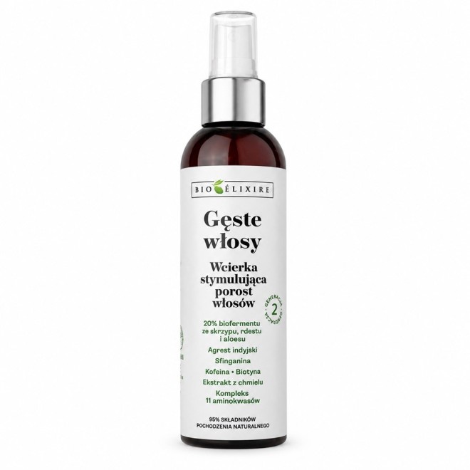 BIOELIXIRE GĘSTE WŁOSY Wcierka stymulująca porost włosów 200ml