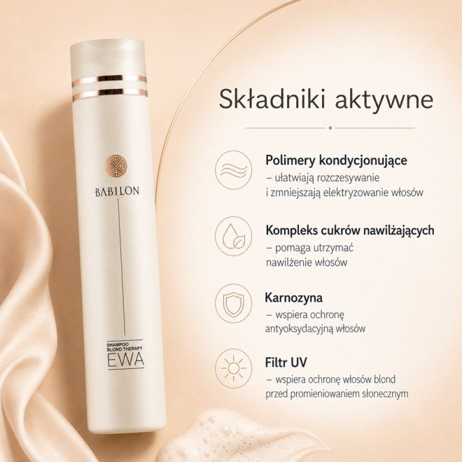 BABILON Ewa, Szampon do włosów blond - 300 ml