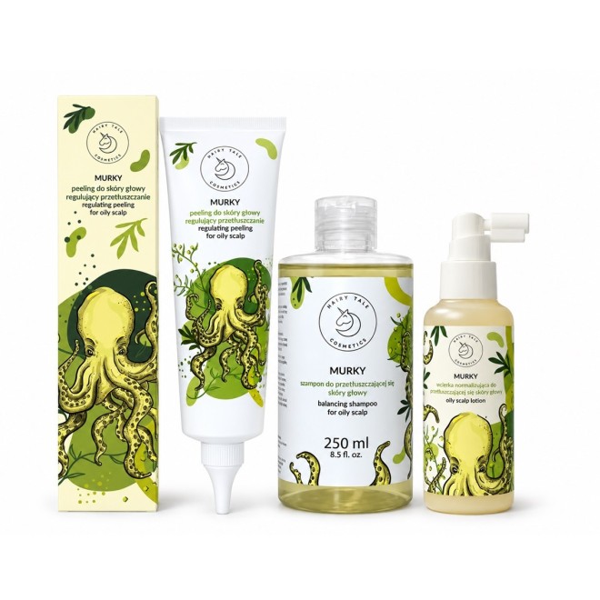 HAIRY TALE COSMETICS Murky Zestaw do przetłuszczającej się skóry głowy
