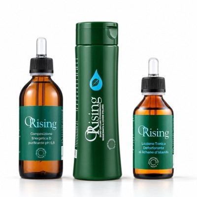 ORISING Trychologiczny zestaw przeciwłupieżowy (Peeling + Szampon + Lotion)