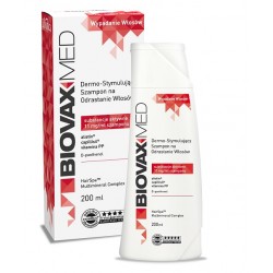 BiovaxMED dermo-stymulujący szampon na odrastanie włosów 200ml